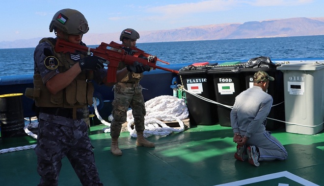 القوات البحرية المصرية تشارك فى التدريب البحرى الدولى المشترك 
