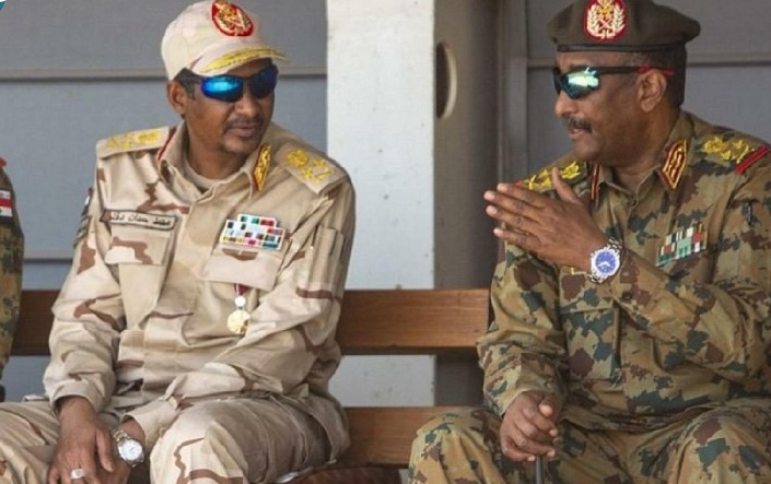 جنرالا السودان: كانا يتحدثان عن السلام مع وسطاء أمريكيين وبريطانيين ويتجهزان للحرب