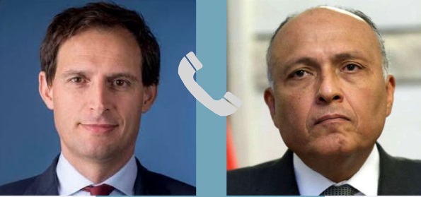 في اتصال هاتفي مع شكري.. وزير خارجية هولندا يشيد بالجهود المصرية في أحداث السودان


