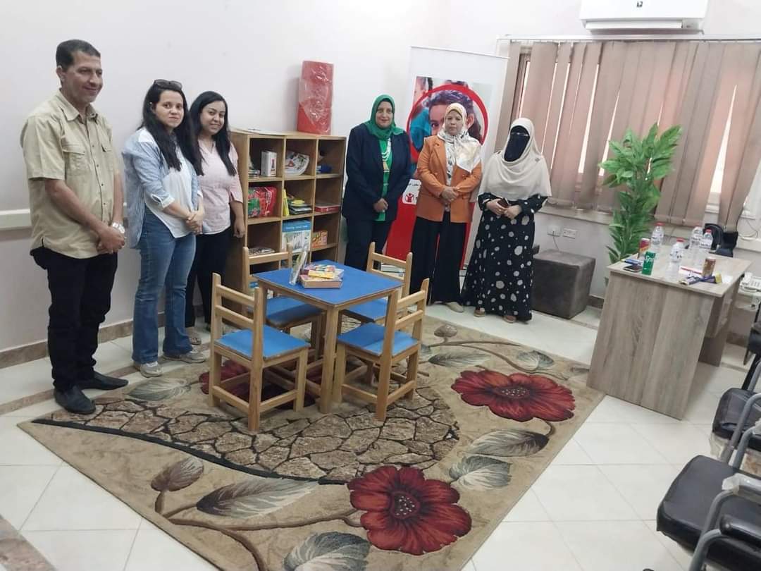 افتتاح غرفة صديقة للأطفال لتعزيز أوجه الدعم والحماية بالوحدة المحلية لمدينتي المنيا وملوي