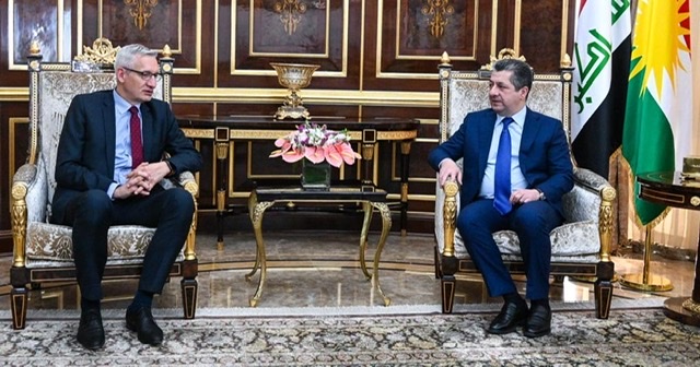 رئيس حكومة كردستان يناقش تعزيز التعاون التجاري مع ألمانيا
