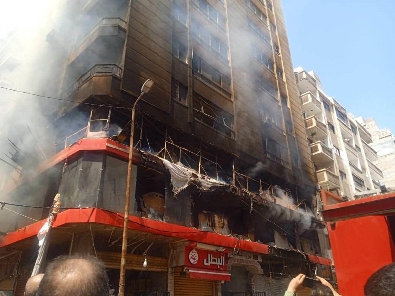 مقتل 3 أشخاص فى حريق بمعرض أثاث فى محافظة بالإسكندرية

