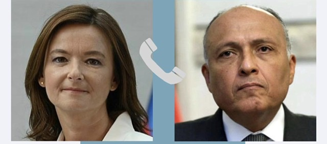 وزير الخارجية يتلقى اتصالًا هاتفيًا من نائبة رئيس الوزراء ووزيرة خارجية سلوفينيا
