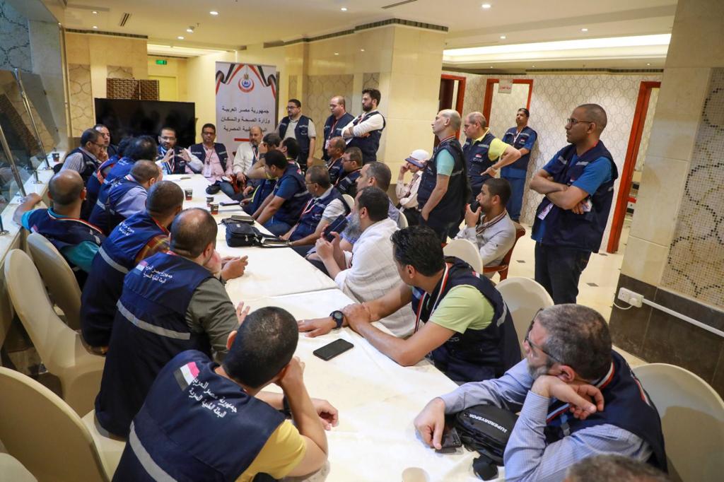 الصحة: تخصيص 11 عيادة طبية بمكة المكرمة والمدينة المنورة لتقديم خدمات الكشف والعلاج للحجاج المصريين
