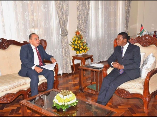 مصر وكينيا تناقشان مشاركة القاهرة في قمة منتصف المدة التنسيقية الخامسة للإتحاد الأفريقي 