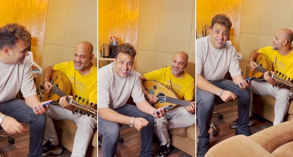 تامر حسين وعزيز الشافعي يكشفان عن كوبليه جديد من أغنية 