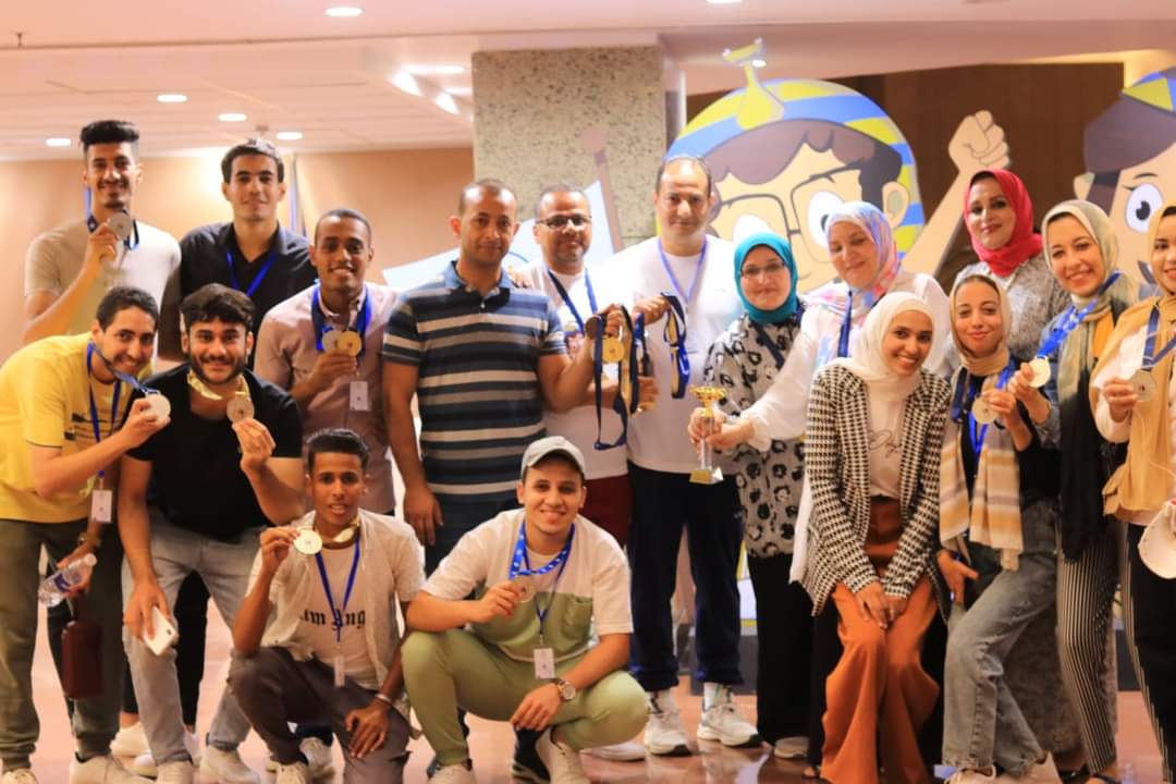 لأول مرة جامعة المنيا تحصد الكأس العام ودرع المشاركة لأسبوع شباب الجامعات المصرية الـ13 بحلوان