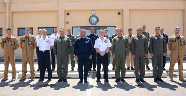 القوات الجوية المصرية والفرنسية تنفذان دورة القيادة التكتيكية التدريب المشترك 