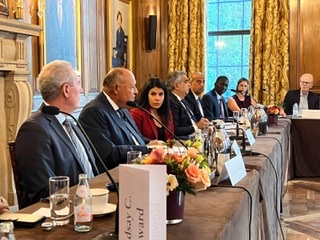 وزير الخارجية يناقش مع أعضاء مجلس العلاقات الخارجية الامريكي قضية سد النهضة