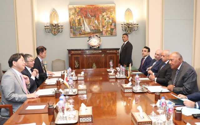 بدء جلسة المباحثات بين مصر واليابان بمقر وزارة الخارجية