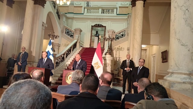 وزير خارجية اليونان: نثمن الجهود المصرية لحل الأزمة الإنسانية في قطاع غزة 