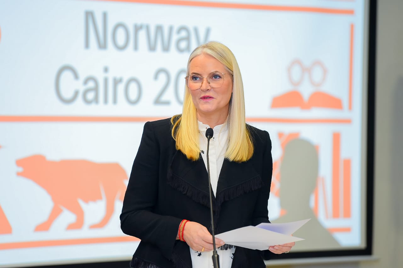 سفيرة الثقافة النرويجية تفتتح برنامج 