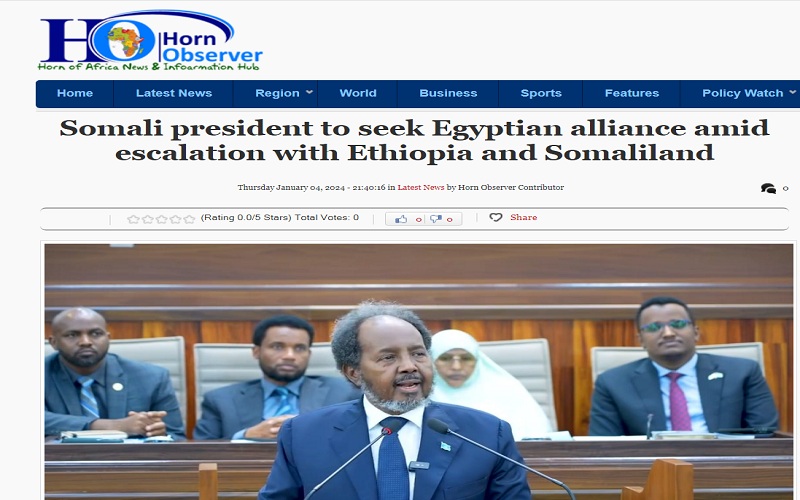 لماذا تتحالف الصومال مع مصر في مواجهة إثيوبيا؟

