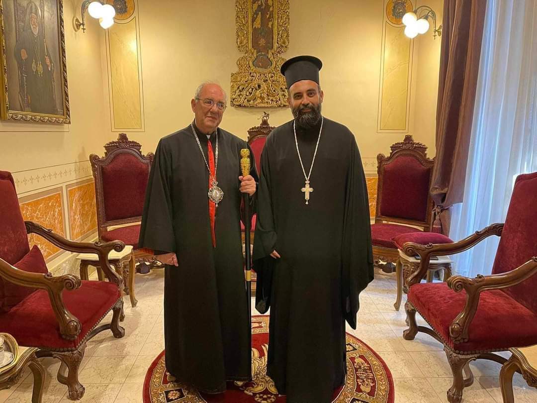أسقف الإسكندرية للأرمن الكاثوليك يهنئ الروم الأرثوذكس بعيد الميلاد المجيد والعام الميلادي الجديد