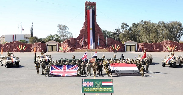 انطلاق فعاليات التدريب المصري البريطاني المشترك فى مجال مكافحة الإرهاب