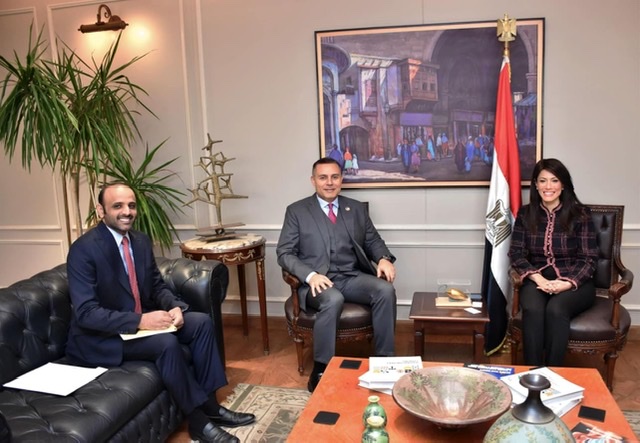 الشراكة المستقبلية..  الأنصاري والمشاط يبحثان آفاق التعاون بين مصر وقطر في العمل الإنمائي
