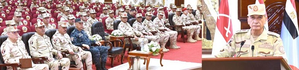 وزير الدفاع يلتقى مقاتلي المنطقة المركزية العسكرية لتوحيد المفاهيم تجاه القضايا والموضوعات ذات الصلة بالأمن القومي