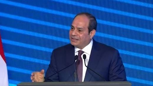الرئيس السيسي: مصر لم تغلق معبر رفح نهائيًا.. ووقف إطلاق النار قريبا