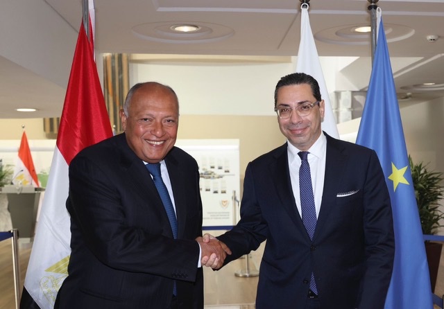 مصر وقبرص تتفقان على أهمية تكثيف التحركات الإقليمية والدولية لوقف إطلاق النار في قطاع غزة