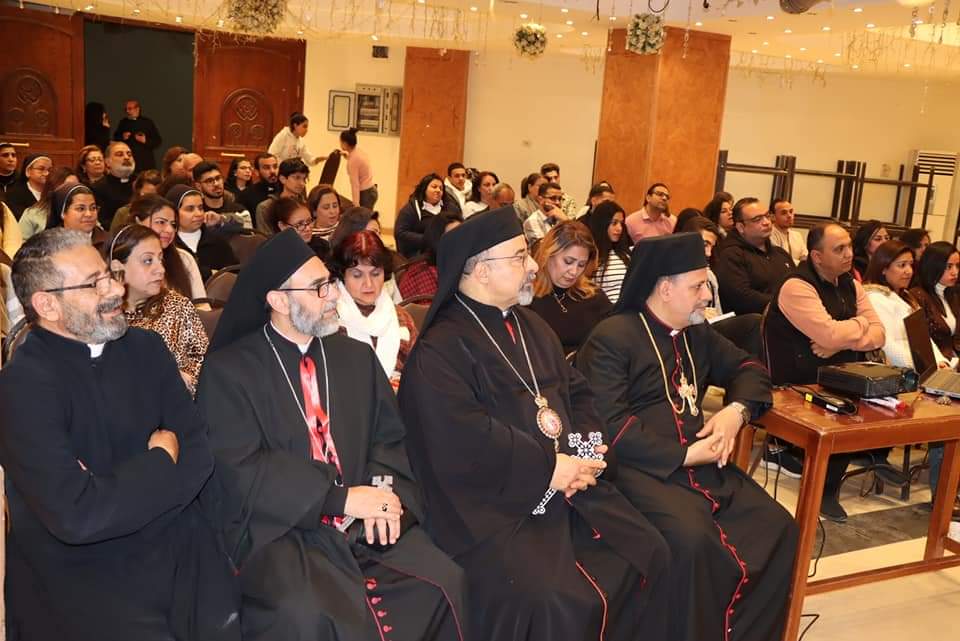 بطريرك الكاثوليك يشهد افتتاح الاحتفال الثالث بيوم الخادم البطريركي
