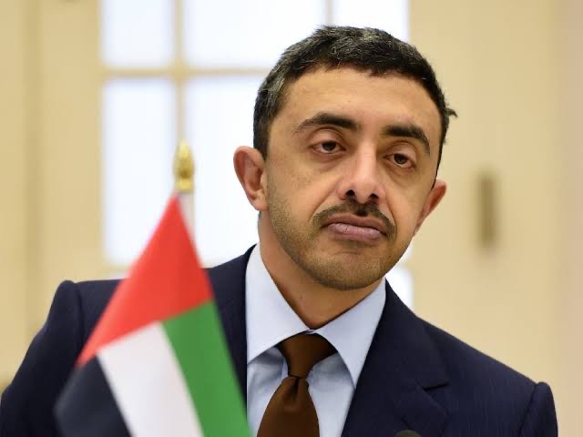 وزير خارجية الإمارات يبحث مع مسئولة أممية الأوضاع الإنسانية فى غزة