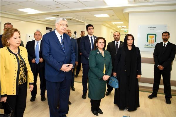 سفيرة الإمارات تشارك في افتتاح مقر مستشفى حروق 