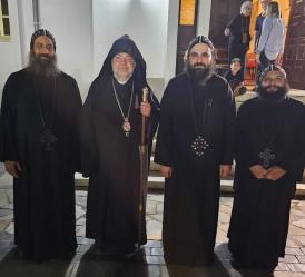الكنيسة القبطية الأرثوذكسية بقبرص تشارك في تذكار المذبحة الأرمينية
