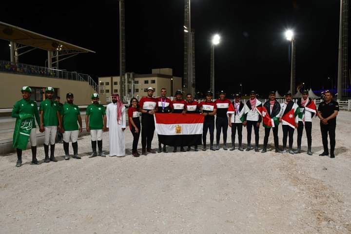 ختام فعاليات البطولة العربية العسكرية للفروسية بمدينة مصر للألعاب الأولمبية بالعاصمة الإدارية الجديدة