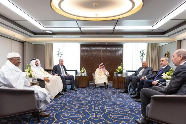 وزراء خارجية عرب يجتمعون بالرياض لبحث تطورات الأوضاع في قطاع غزة