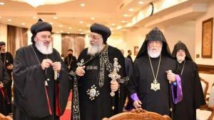 رؤساء الكنائس الأرثوذكسية الشرقية يدعون المجتمع الدولي إلى التحرك لإنهاء العدوان على غزة

