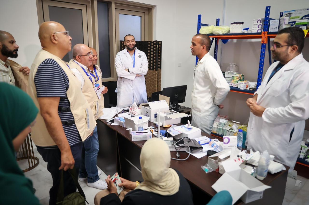 الصحة: تقديم خدمات الكشف والعلاج لـ11 ألف حاجا مصريا من خلال عيادات بعثة الحج الطبية في مكة والمدينة