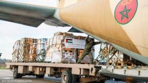 المغرب يرسل 40 طنًا من المساعدات الطبية إلي قطاع غزة
