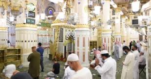 شؤون الحرمين تقدم خدماتها لأكثر من مليون حاج في المسجد النبوي منذ بدء موسم الحج