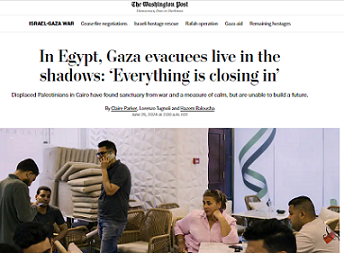 تحقيق واشنطن بوست: في مصر.. النازحون من غزة يعيشون في الظل: 