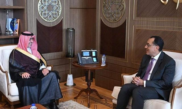 مدبولي يؤكد للسفير السعودي الحرص الدائم على دعم الاستثمارات السعودية في مصر