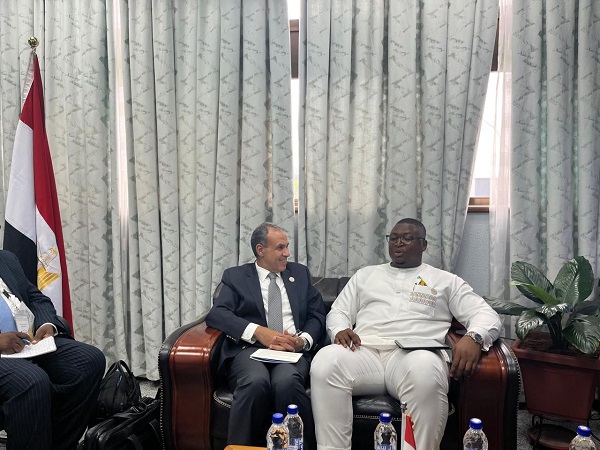 عبدالعاطى يلتقى وزير خارجية سيراليون على هامش الاجتماع التنسيقى السادس للاتحاد الإفريقى
