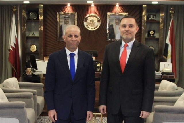 سفير قطر يهنئ نظيريه العراقي والسوداني لمباشرة مهام عملهما  في مصر