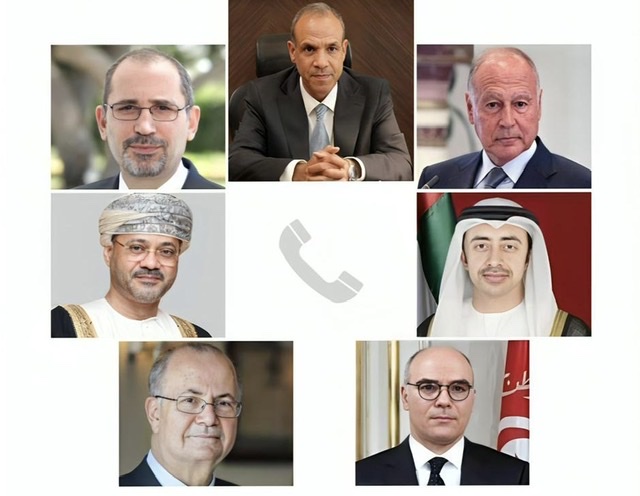 وزير الخارجية يتلقى اتصالات تهنئة من أبوالغيط ووزراء خارجية عدد من الدول العربية