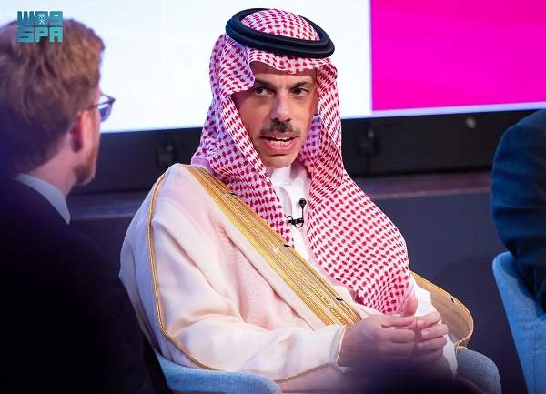 وزير الخارجية السعودي يشارك في جلسة نقاش بشأن خيارات أوروبا بمنطقة الشرق الأوسط