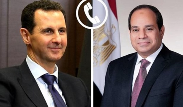 الرئيس السيسي يبحث هاتفيا مع بشار الأسد مستجدات الأوضاع الإقليمية