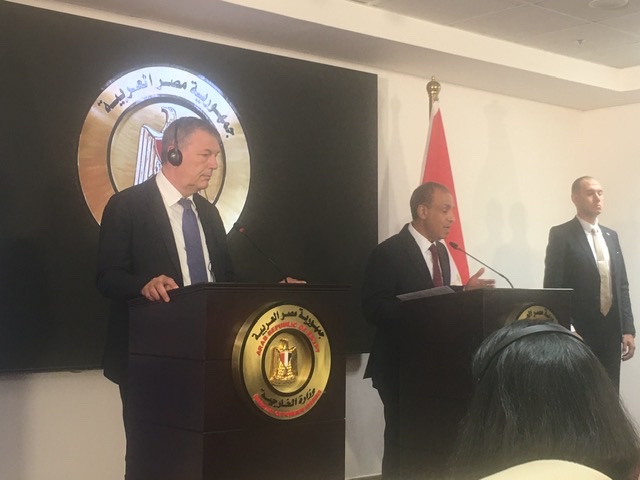 وزير الخارجية والهجرة  يؤكد دعم مصر للأونروا ويحذر من محاولات تفكيكها