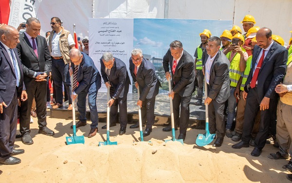 وضع حجر الأساس لأول مشروع تركي بالقنطرة غرب باستثمار 40 مليون دولار













