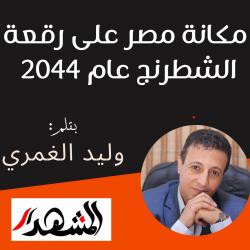 مكانة مصر على رقعة الشطرنج عام 2044 

