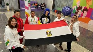 تكريم روسي لأطفال مصر بعد العودة من سوتشي