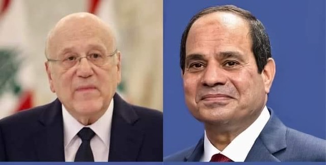 السيسي يؤكد دعم مصر الكامل للبنان ويوجه بإرسال مساعدات طارئة بشكل فوري