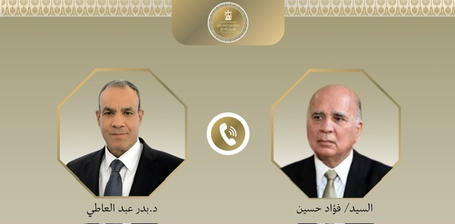 وزير الخارجية يبحث مع نظيره العراقي هاتفياً سبل خفض التصعيد الإقليمي