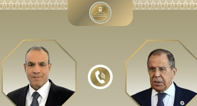 وزير الخارجية يبحث هاتفياً مع نظيره الروسي جهود خفض التصعيد بالإقليم