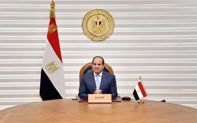 الرئيس يؤكد: مصر تتطلع للتوصل في أقرب وقت وبلا مزيد من الإبطاء لاتفاقية متوازنة وملزمة قانوناً بشأن سد النهضة
