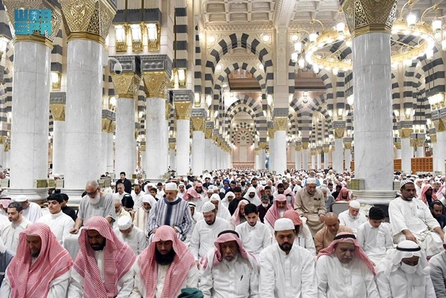أكثر من 20 مليون مصل في المسجد النبوي خلال الـ20 الأولى من شهر رمضان