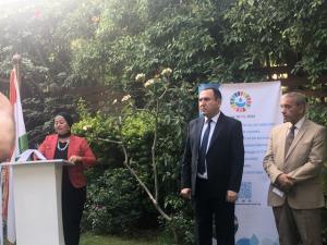 مستشار سفارة طاجيكستان: مصر  لديها خبرة واسعة في الموارد المائية ومشاركتها في مؤتمر 